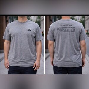 Ski-Doo Snowmobiles Graphic T-Shirt Gray Men’s Size 2XL Poly Wool NEW